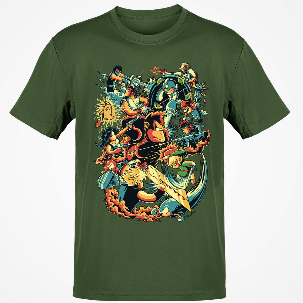Classic Unisex T-Shirt - BJV6G5NS - Military Green - 6