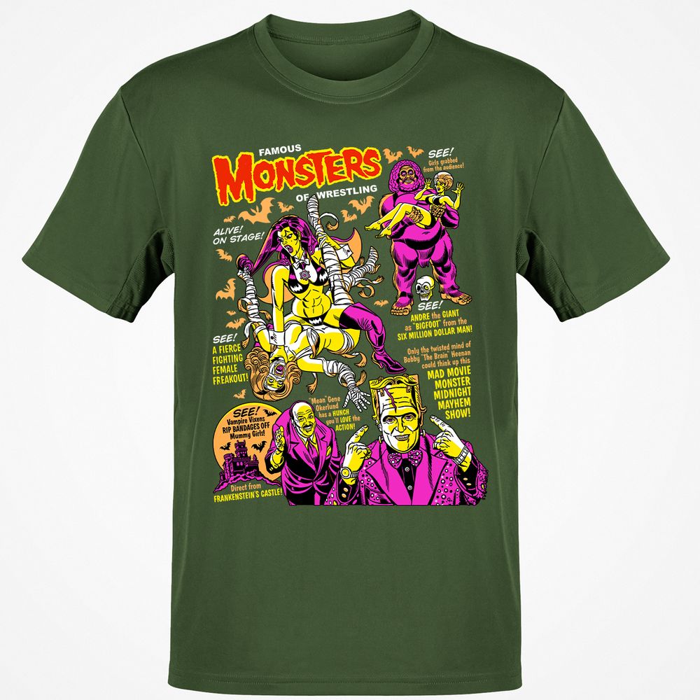 Classic Unisex T-Shirt - XZX8C9HK - Military Green - 6