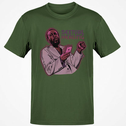 Classic Unisex T-Shirt - YUC4XMV7 - Military Green - 6