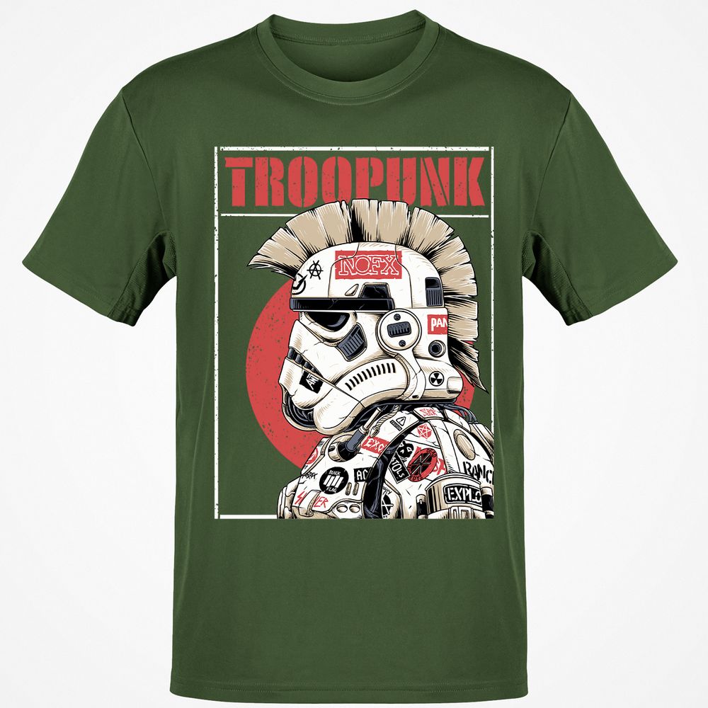 Classic Unisex T-Shirt - X9CVQZPA - Military Green - 6