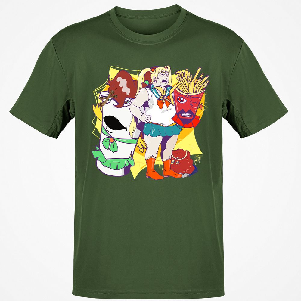 Classic Unisex T-Shirt - BSWMPZSU - Military Green - 6