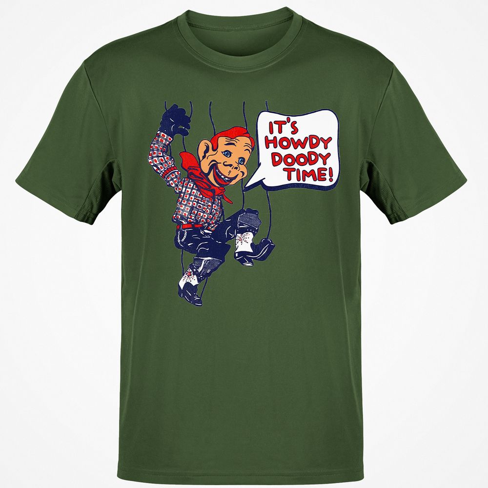 It's Howdy Doody Time! - Military Green - 6