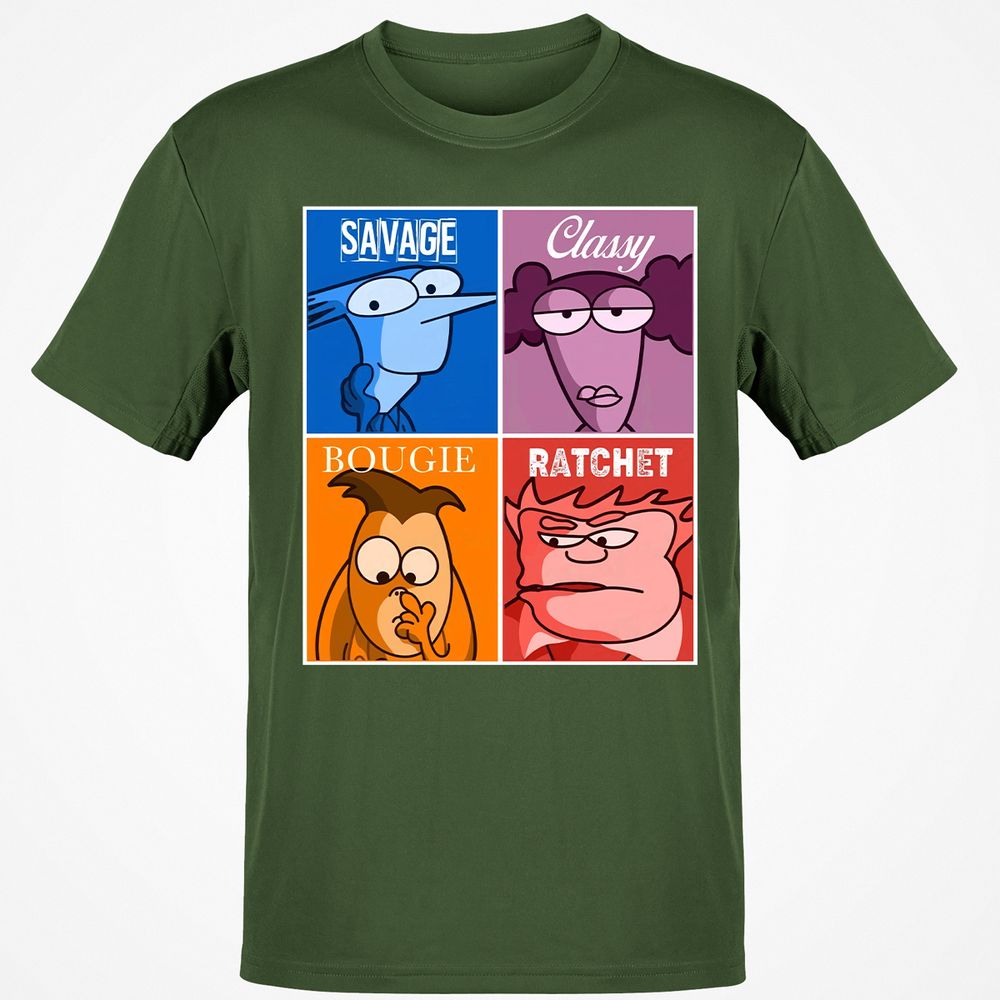 Classic Unisex T-Shirt - 69N15CW7 - Military Green - 6