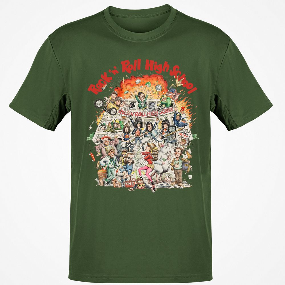 High School - Military Green - 6