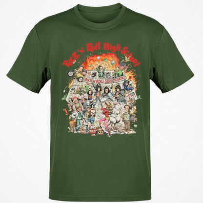 High School - Military Green - 6