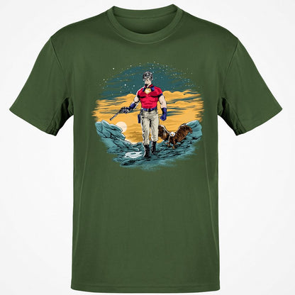 Classic Unisex T-Shirt - VEHP7PN5 - Military Green - 6