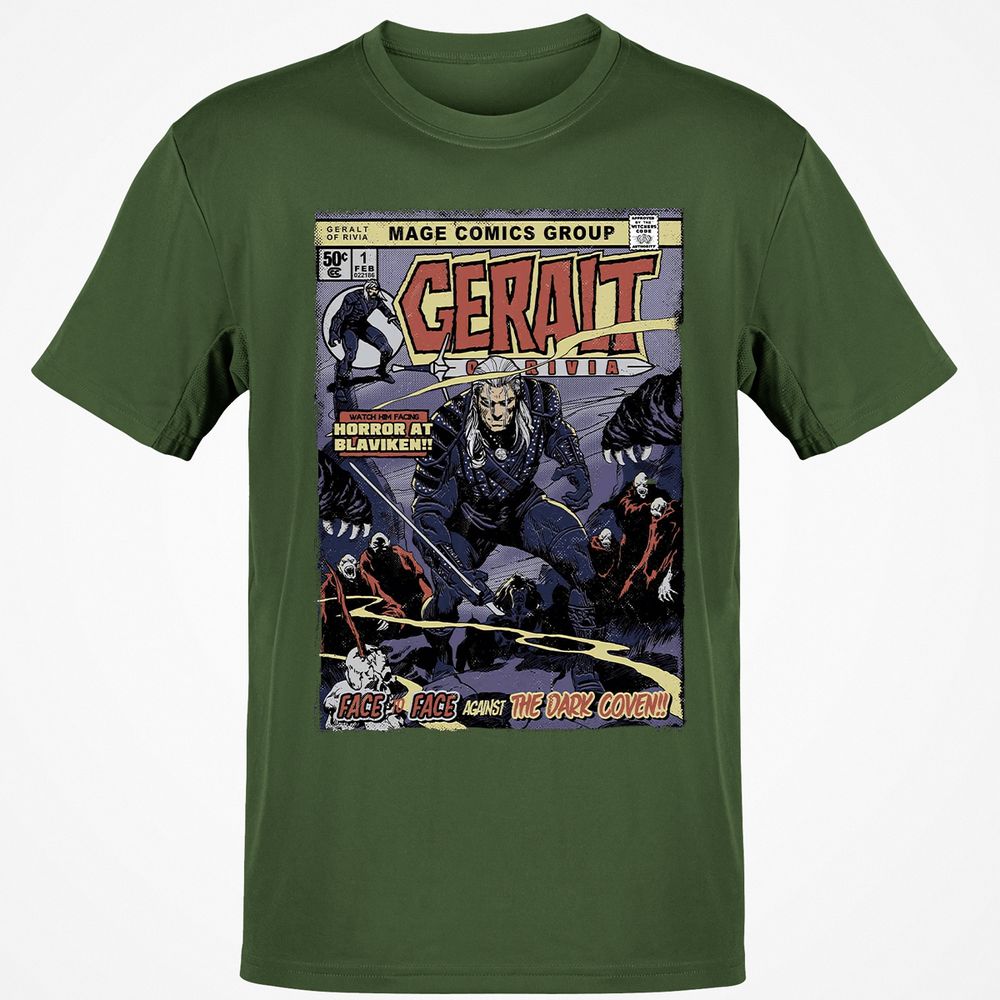 Classic Unisex T-Shirt - JTLXETPH - Military Green - 6
