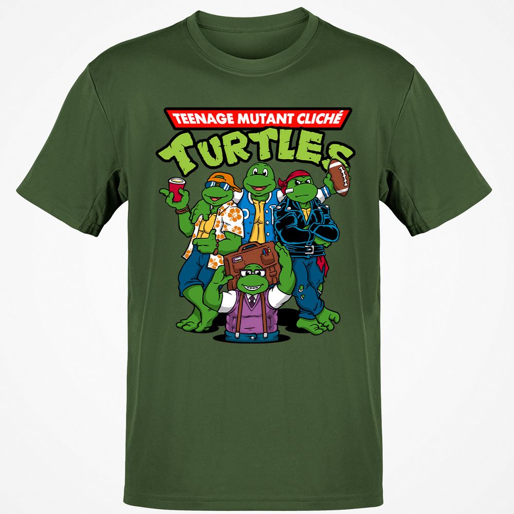 Classic Unisex T-Shirt - MMQYKS5U - Military Green - 6