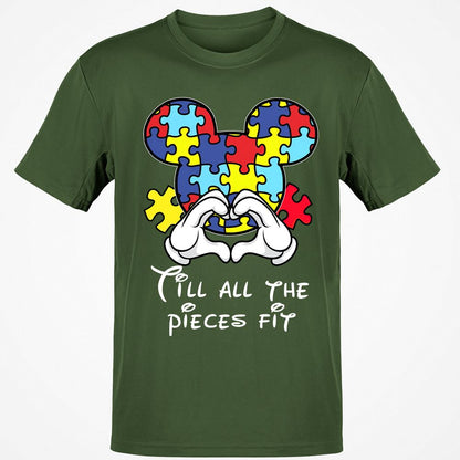 Classic Unisex T-Shirt - S8JL5SD4 - Military Green - 6