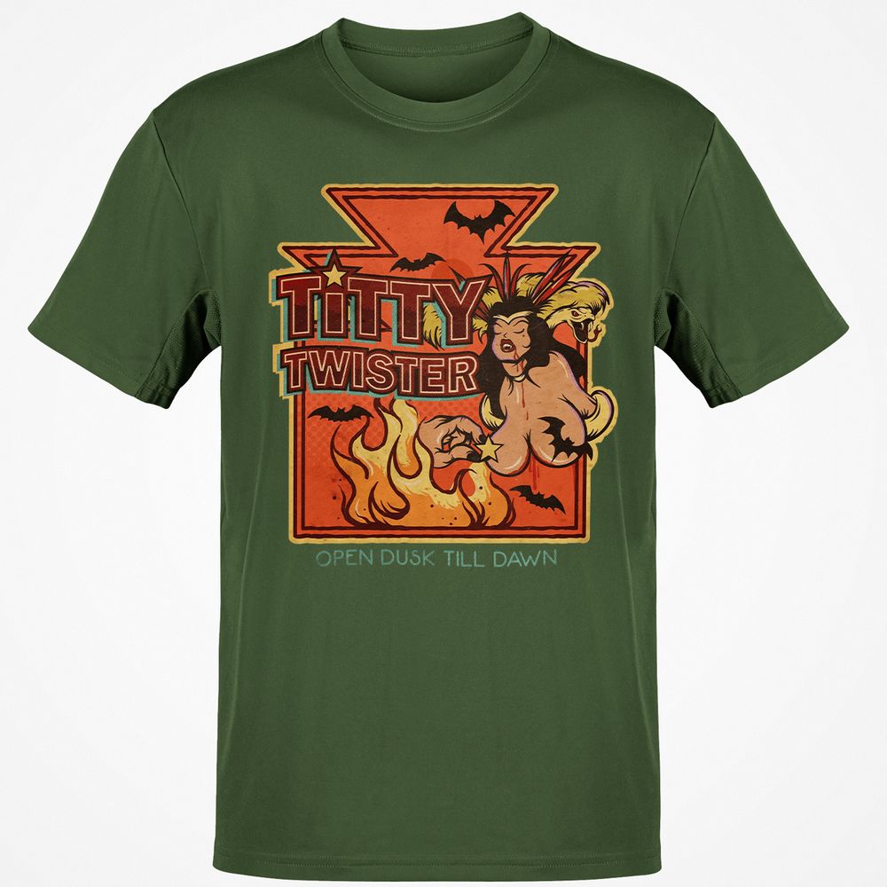 Classic Unisex T-Shirt - F4UEUXBN - Military Green - 6