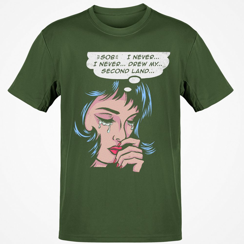 Classic Unisex T-Shirt - Q3W77915 - Military Green - 6