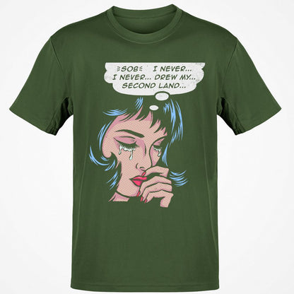 Classic Unisex T-Shirt - Q3W77915 - Military Green - 6