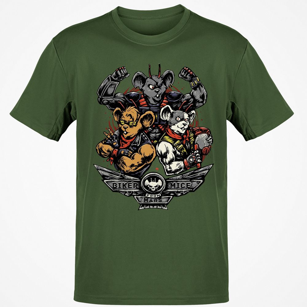 Classic Unisex T-Shirt - C82XT4ET - Military Green - 6