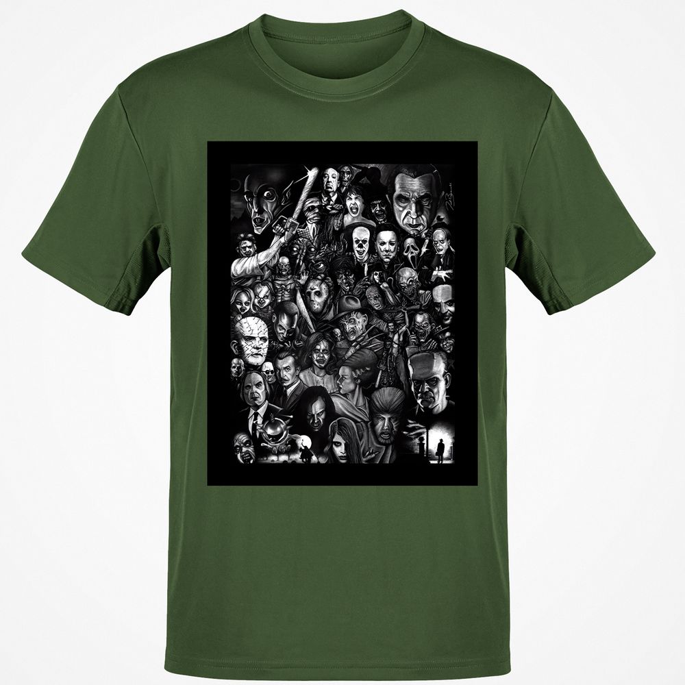 Classic Unisex T-Shirt - BWH842ZY - Military Green - 6