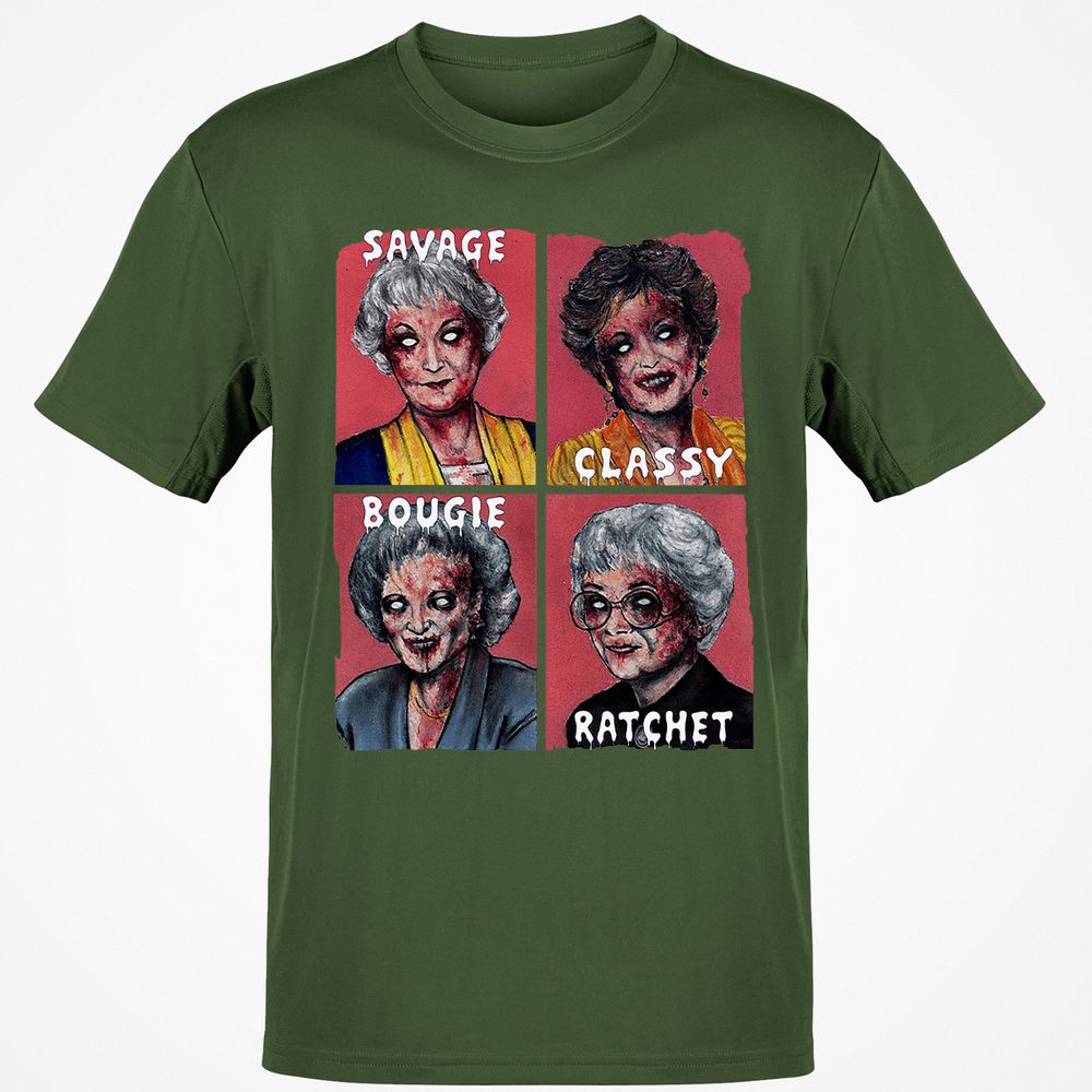 Classic Unisex T-Shirt - CFH6EZUY - Military Green - 6