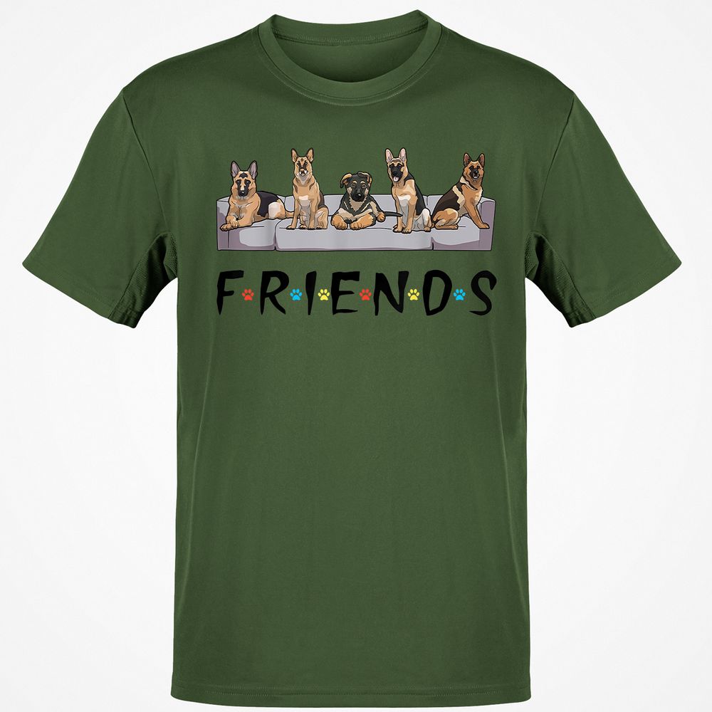 Classic Unisex T-Shirt - YQT2882P - Military Green - 6