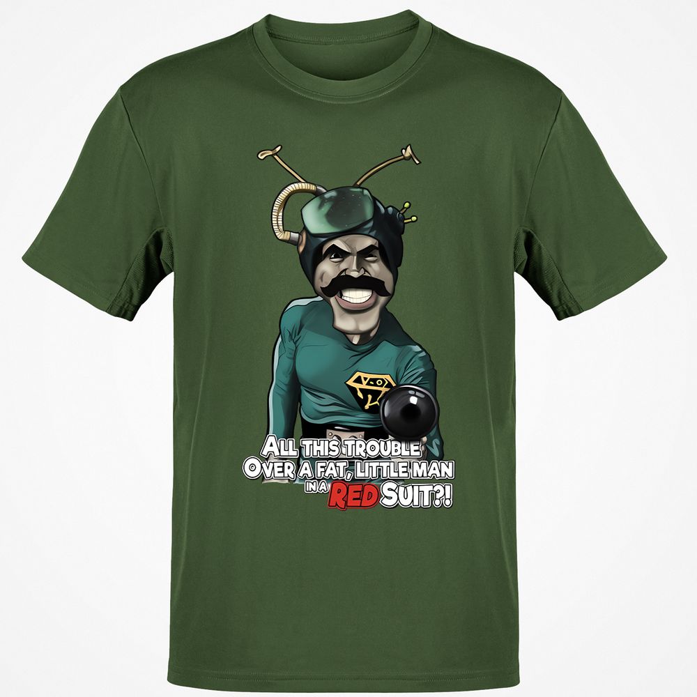 Fatman with red suit - Military Green - 6
