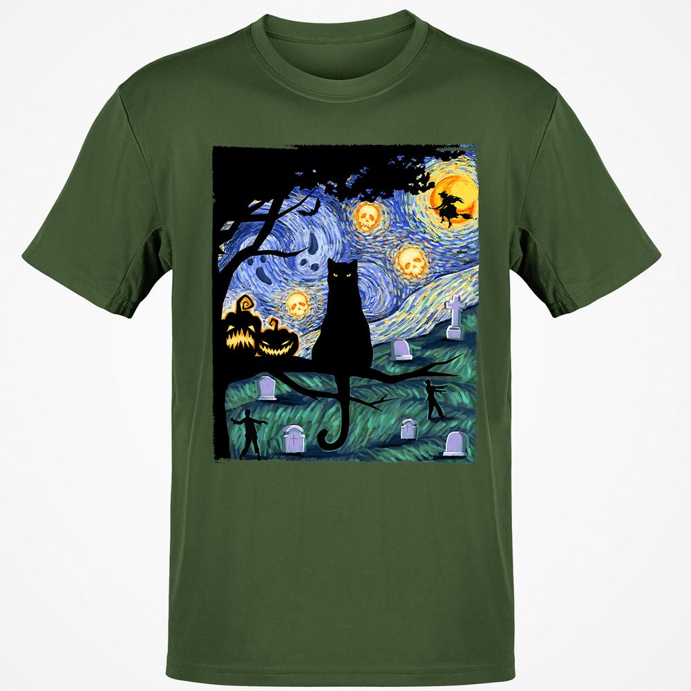 Classic Unisex T-Shirt - UJSZ8W6Z - Military Green - 6