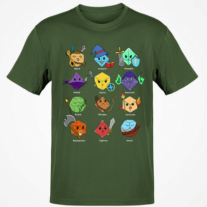 Classic Unisex T-Shirt - 6VY3QK35 - Military Green - 6