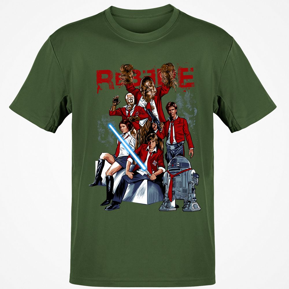 Classic Unisex T-Shirt - XUVSSDKH - Military Green - 6