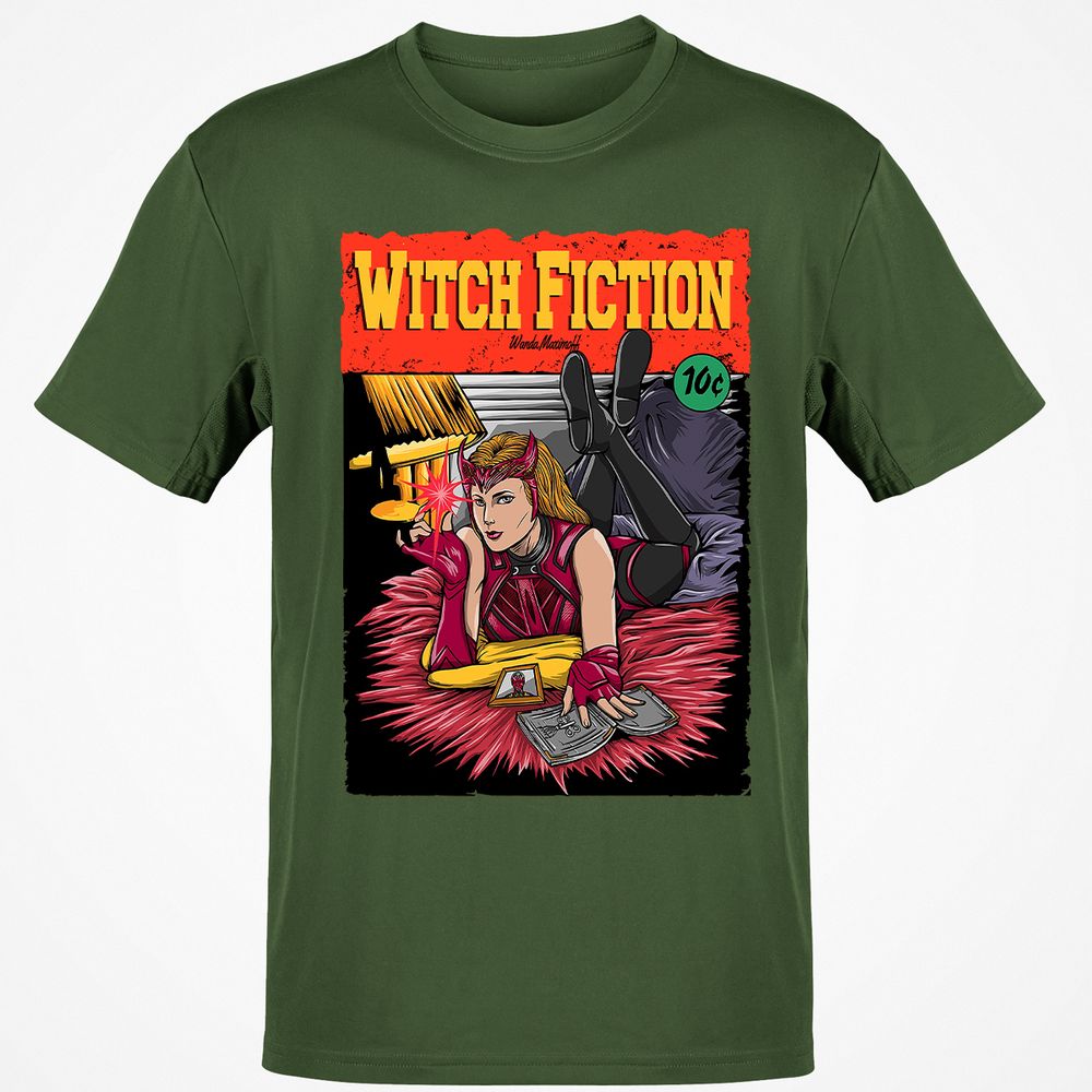 Classic Unisex T-Shirt - EQJFU1C6 - Military Green - 6