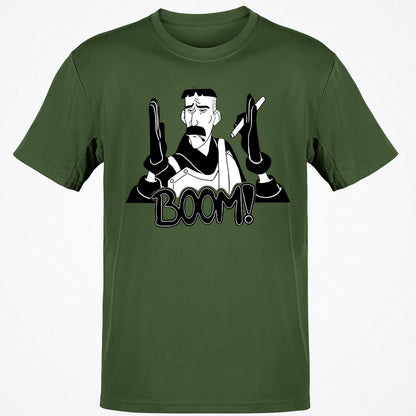 Classic Unisex T-Shirt - XRXQZEJV - Military Green - 6