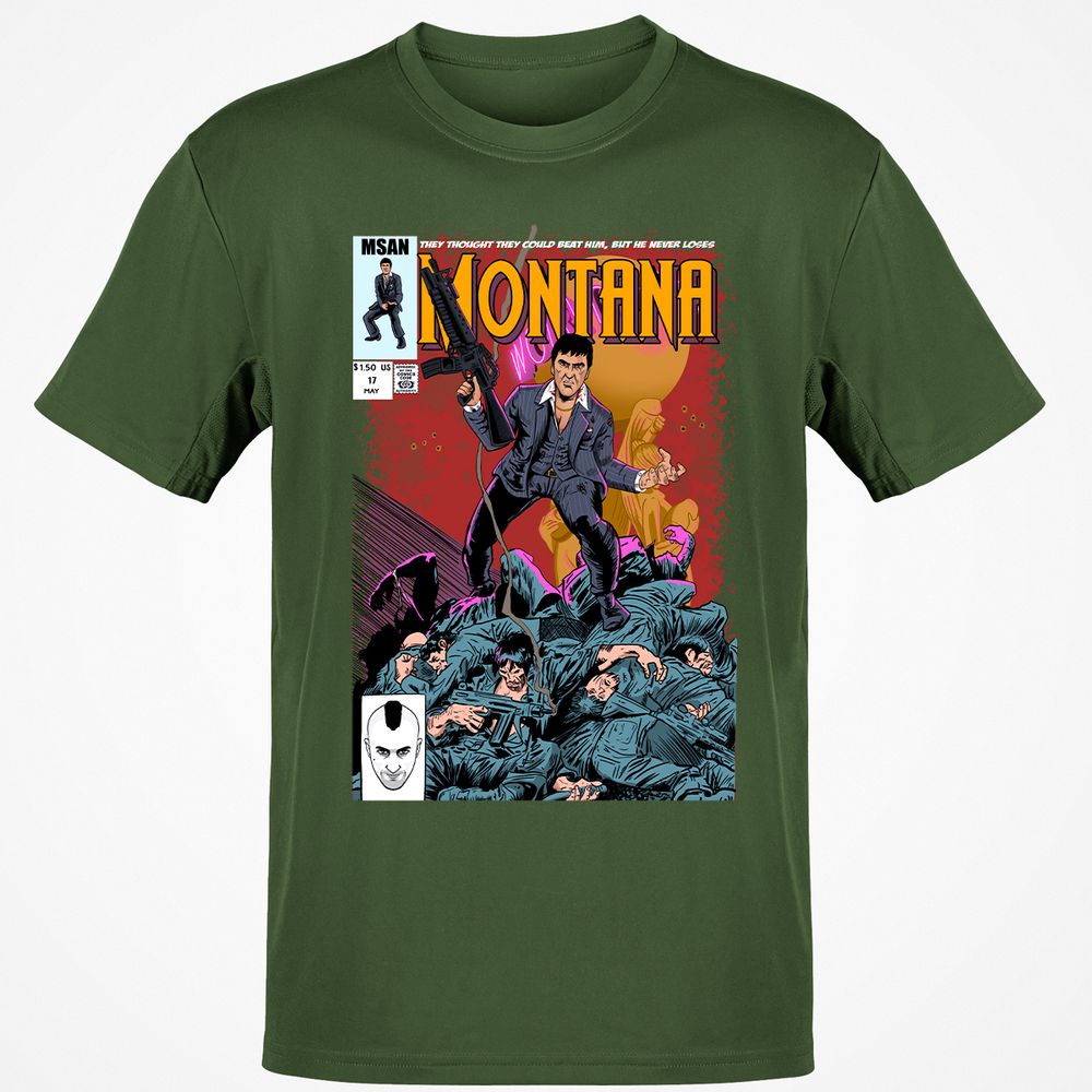 Classic Unisex T-Shirt - SL316SBM - Military Green - 6