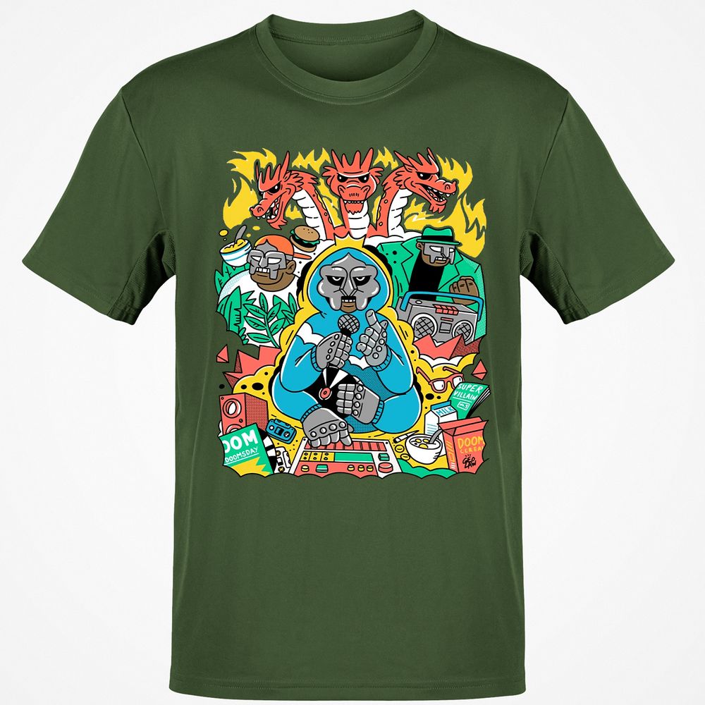Classic Unisex T-Shirt - XF5KSGH7 - Military Green - 6