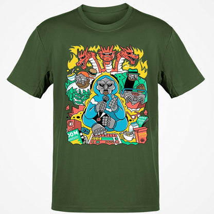 Classic Unisex T-Shirt - XF5KSGH7 - Military Green - 6