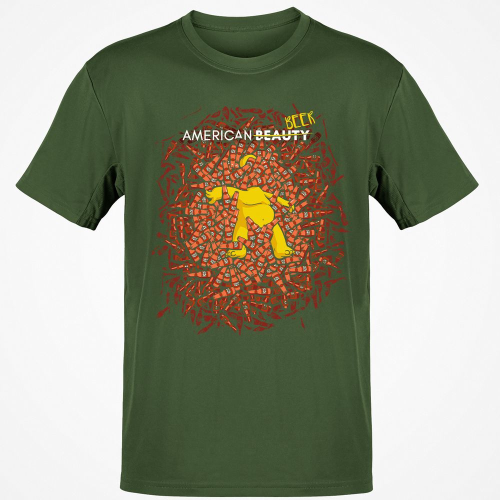 Classic Unisex T-Shirt - Y8BQV1KH - Military Green - 6