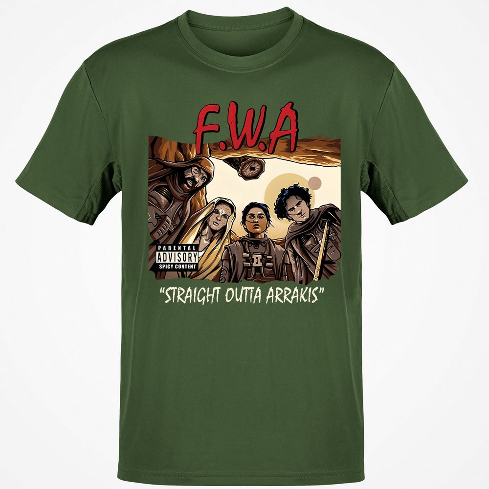 Classic Unisex T-Shirt - CTRQ648E - Military Green - 6