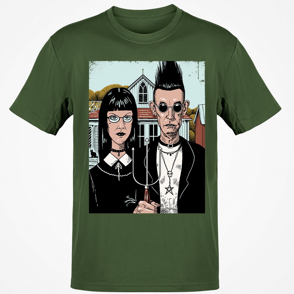 Classic Unisex T-Shirt - BVNXF8W7 - Military Green - 6