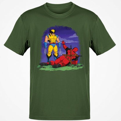 Classic Unisex T-Shirt - FDCQYXAU - Military Green - 6