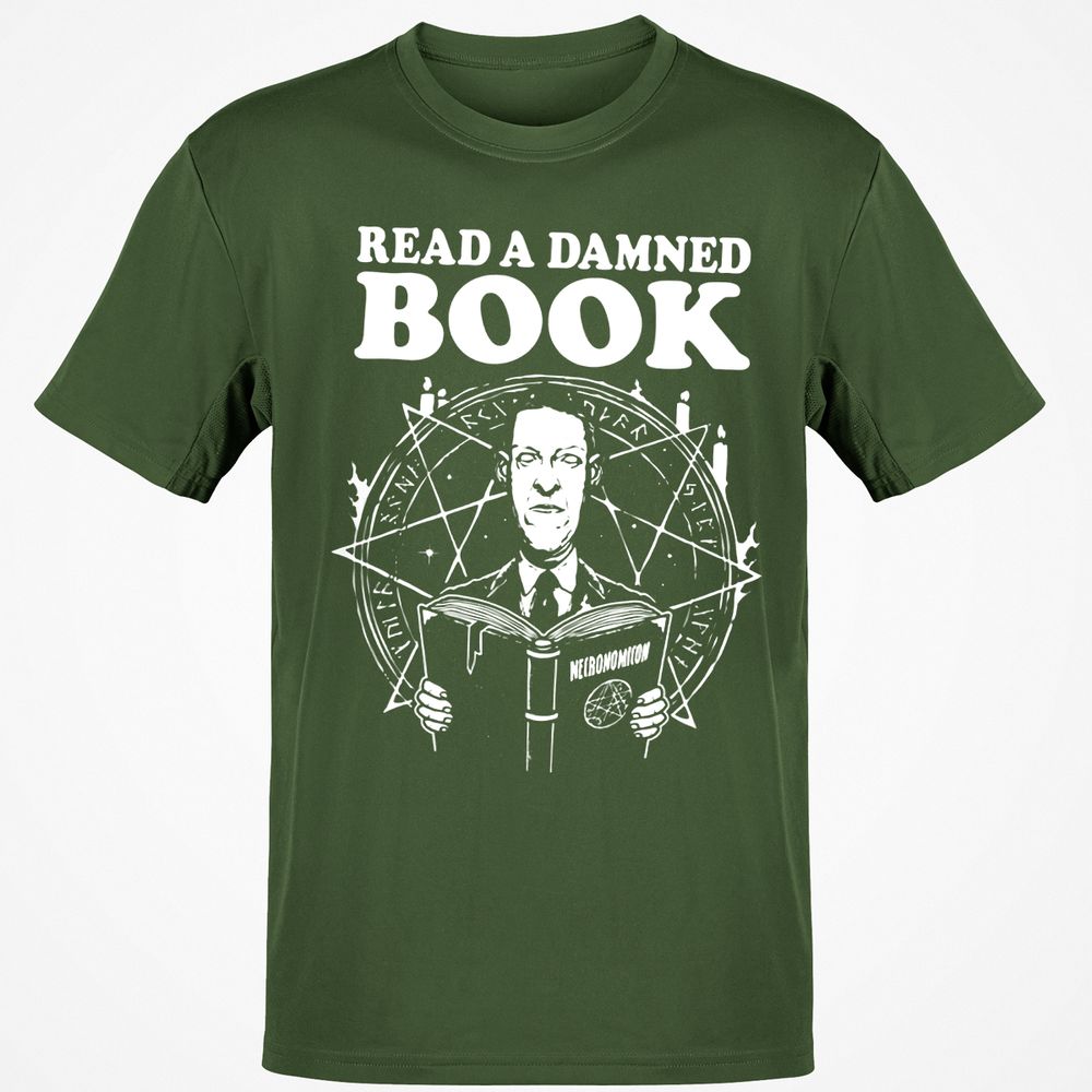 Classic Unisex T-Shirt - B8YR1G6D - Military Green - 6
