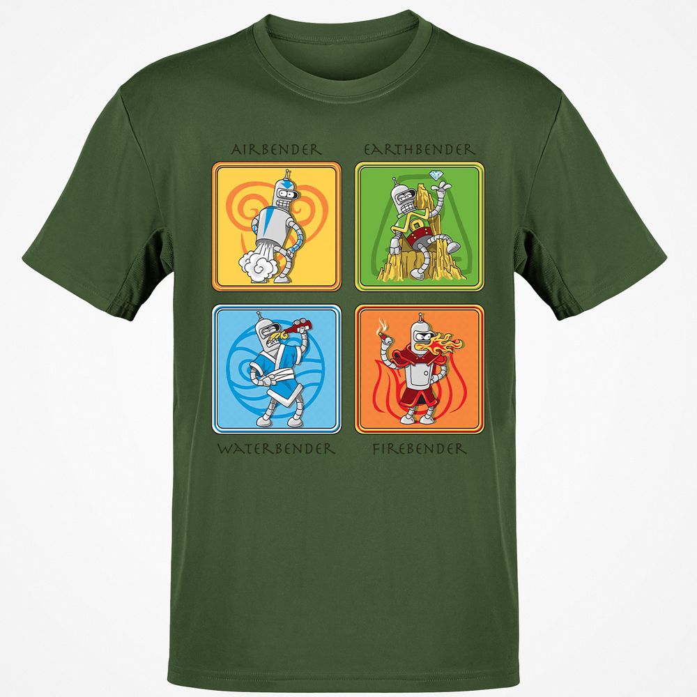 Classic Unisex T-Shirt - RE85DB6Q - Military Green - 6