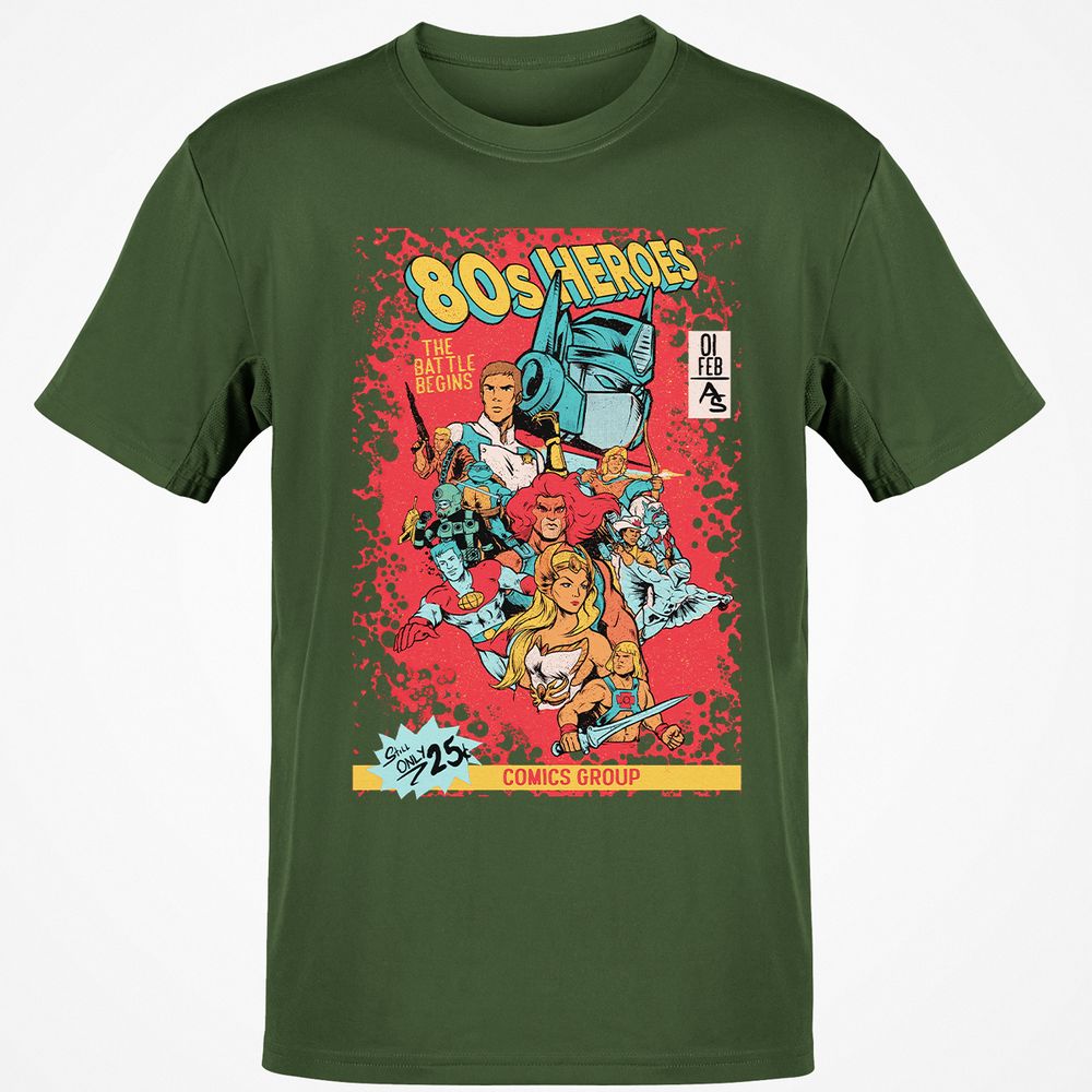 Classic Unisex T-Shirt - 6H5RB7W3 - Military Green - 6