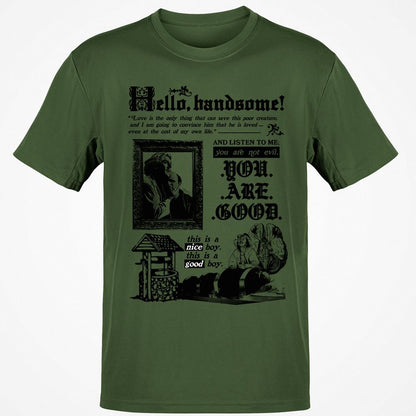 Classic Unisex T-Shirt - K5G5XZBJ - Military Green - 6