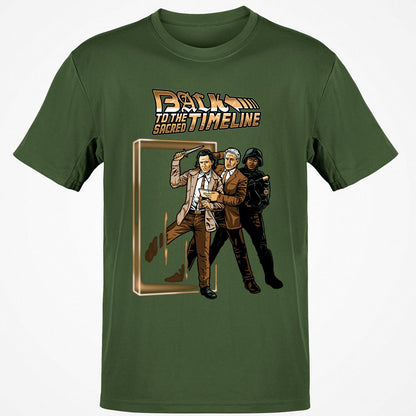 Classic Unisex T-Shirt - E8TER8J7 - Military Green - 6