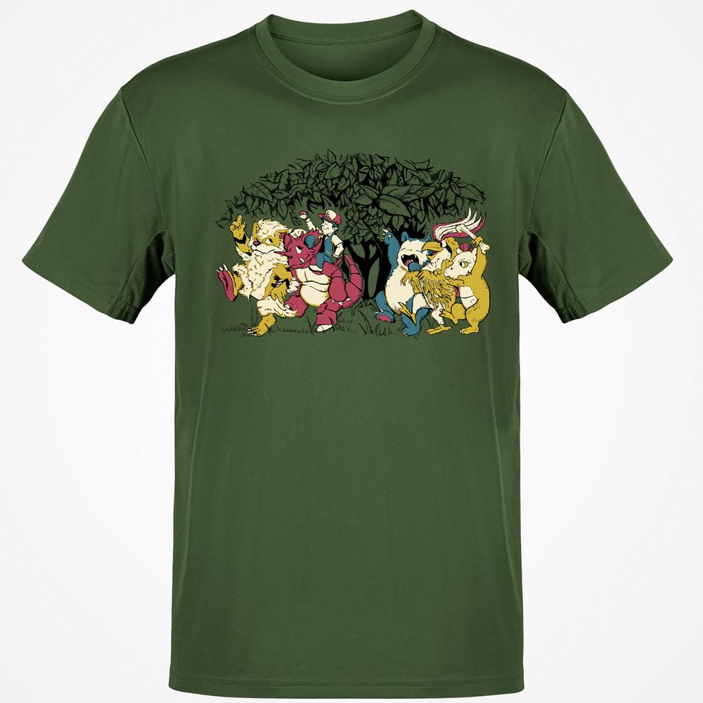 Classic Unisex T-Shirt - Q44RWH7G - Military Green - 6