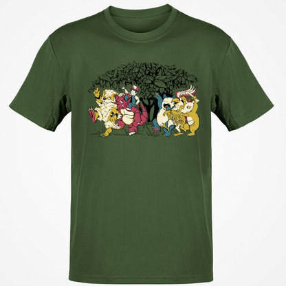 Classic Unisex T-Shirt - Q44RWH7G - Military Green - 6