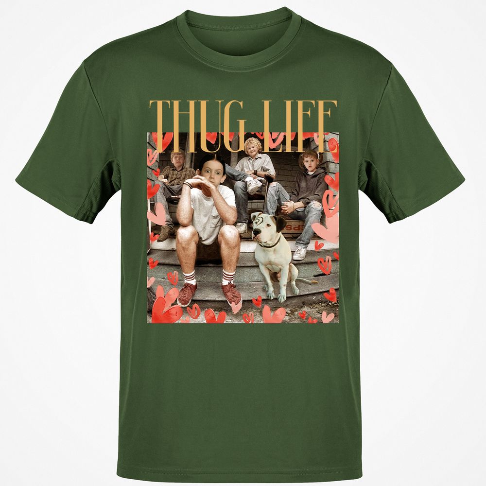 Classic Unisex T-Shirt - C3ECQ49F - Military Green - 6
