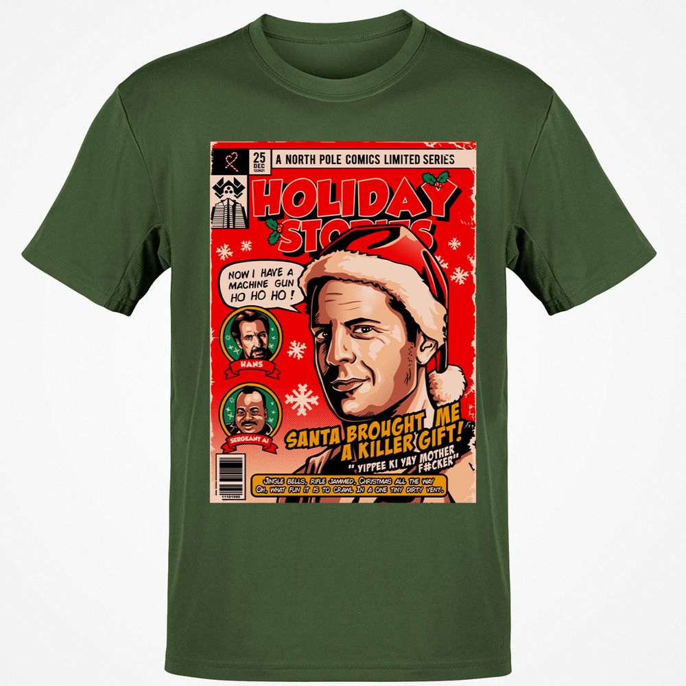Classic Unisex T-Shirt - WA7Q15H9 - Military Green - 6