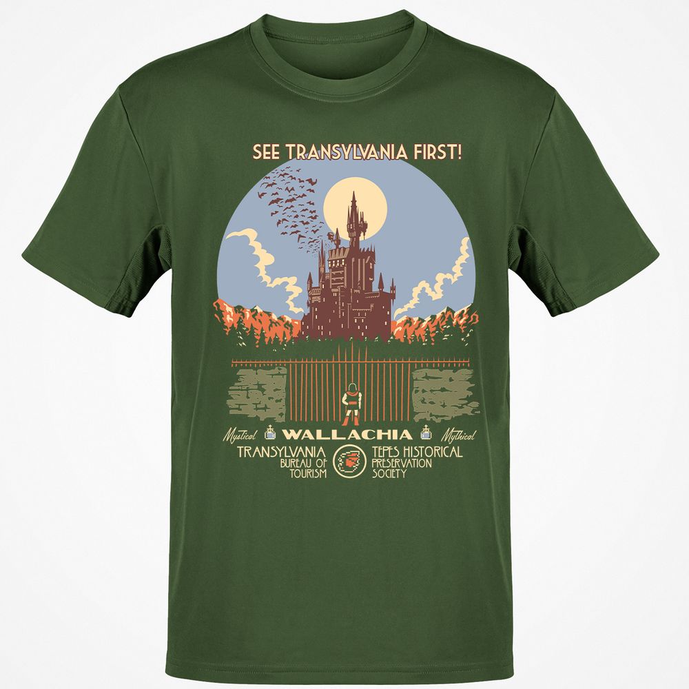 Classic Unisex T-Shirt - M7VYJN25 - Military Green - 6