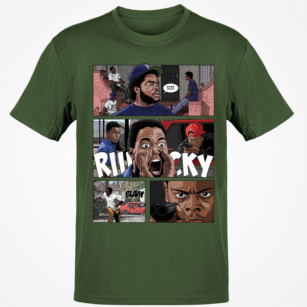 Classic Unisex T-Shirt - 574GQ7NA - Military Green - 6
