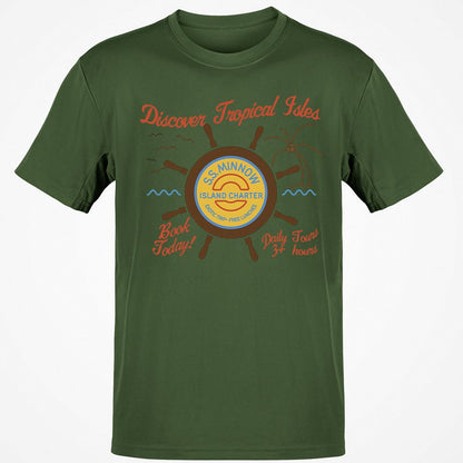 Classic Unisex T-Shirt - TCFVZAWF - Military Green - 6