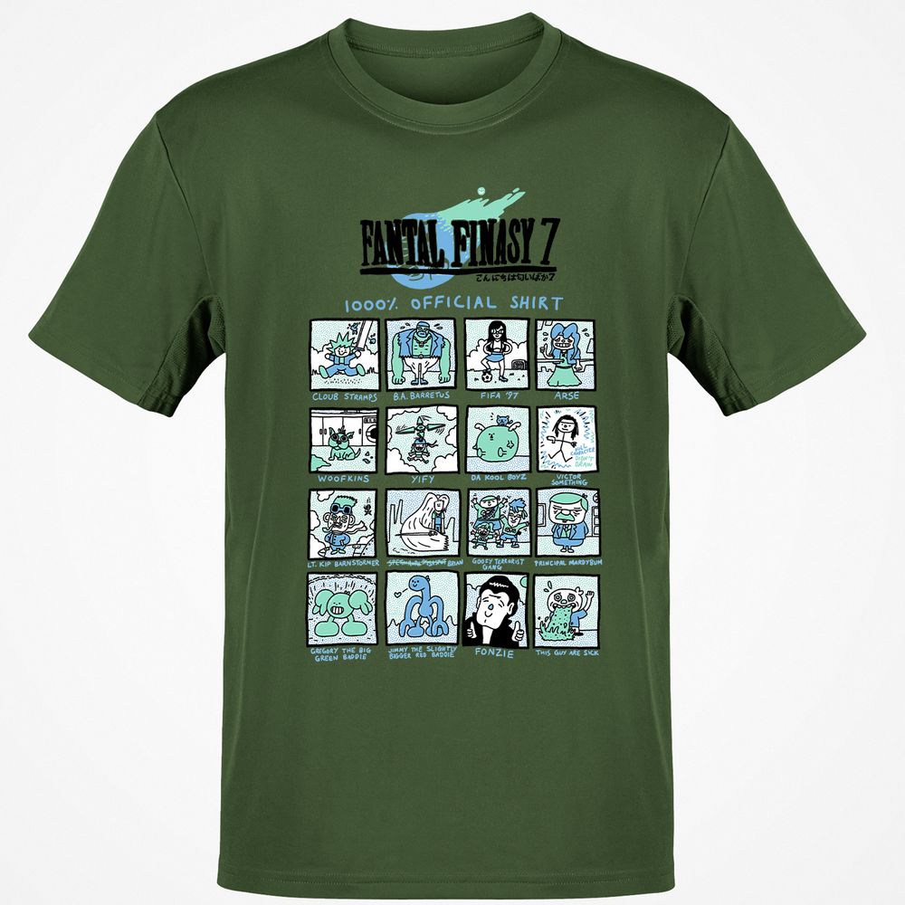 Classic Unisex T-Shirt - 7VMZG2T4 - Military Green - 6