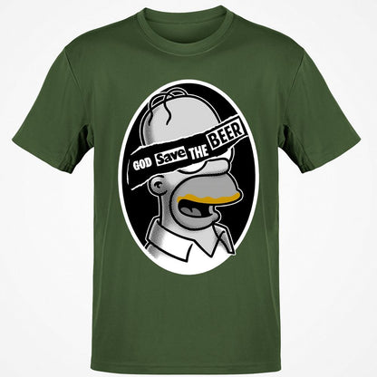 Classic Unisex T-Shirt - 7EF48PS7 - Military Green - 6
