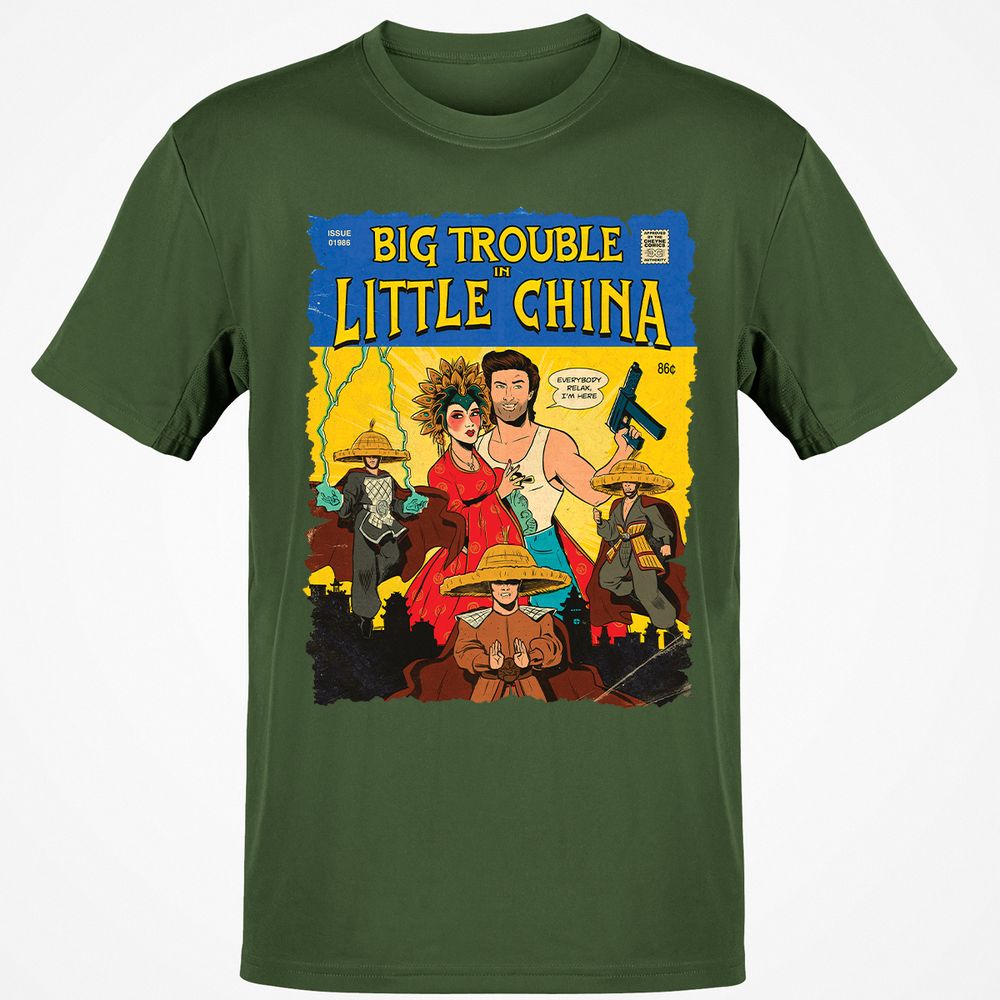 Classic Unisex T-Shirt - U4LUMBRJ - Military Green - 6