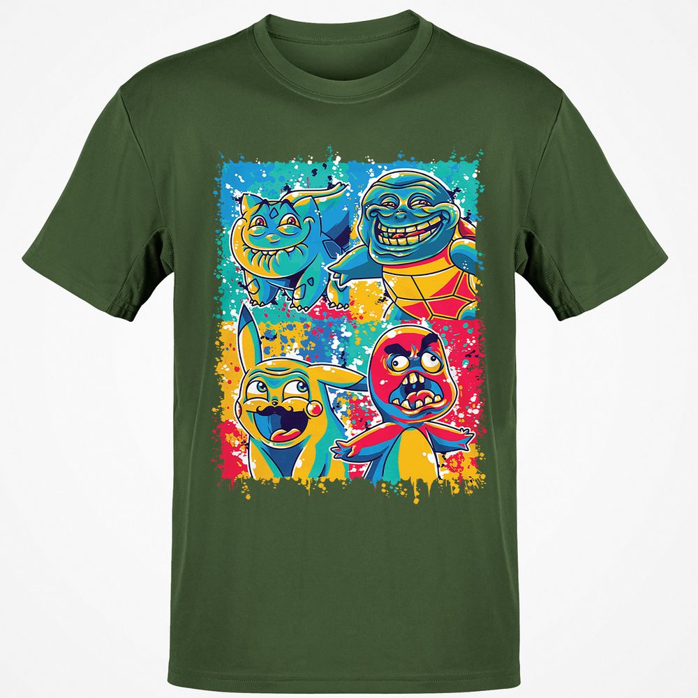 Classic Unisex T-Shirt - SKF1HCPJ - Military Green - 6