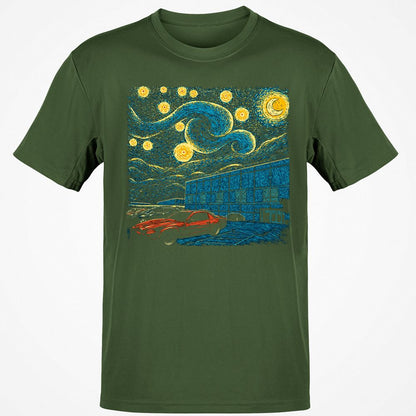 Classic Unisex T-Shirt - VXY8FGQT - Military Green - 6